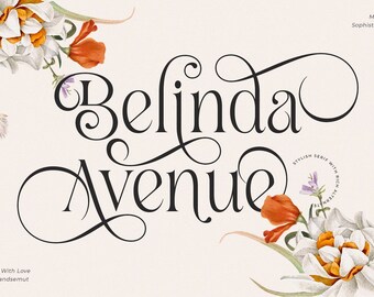 Belinda Avenue Stylish Classic Serif Font
