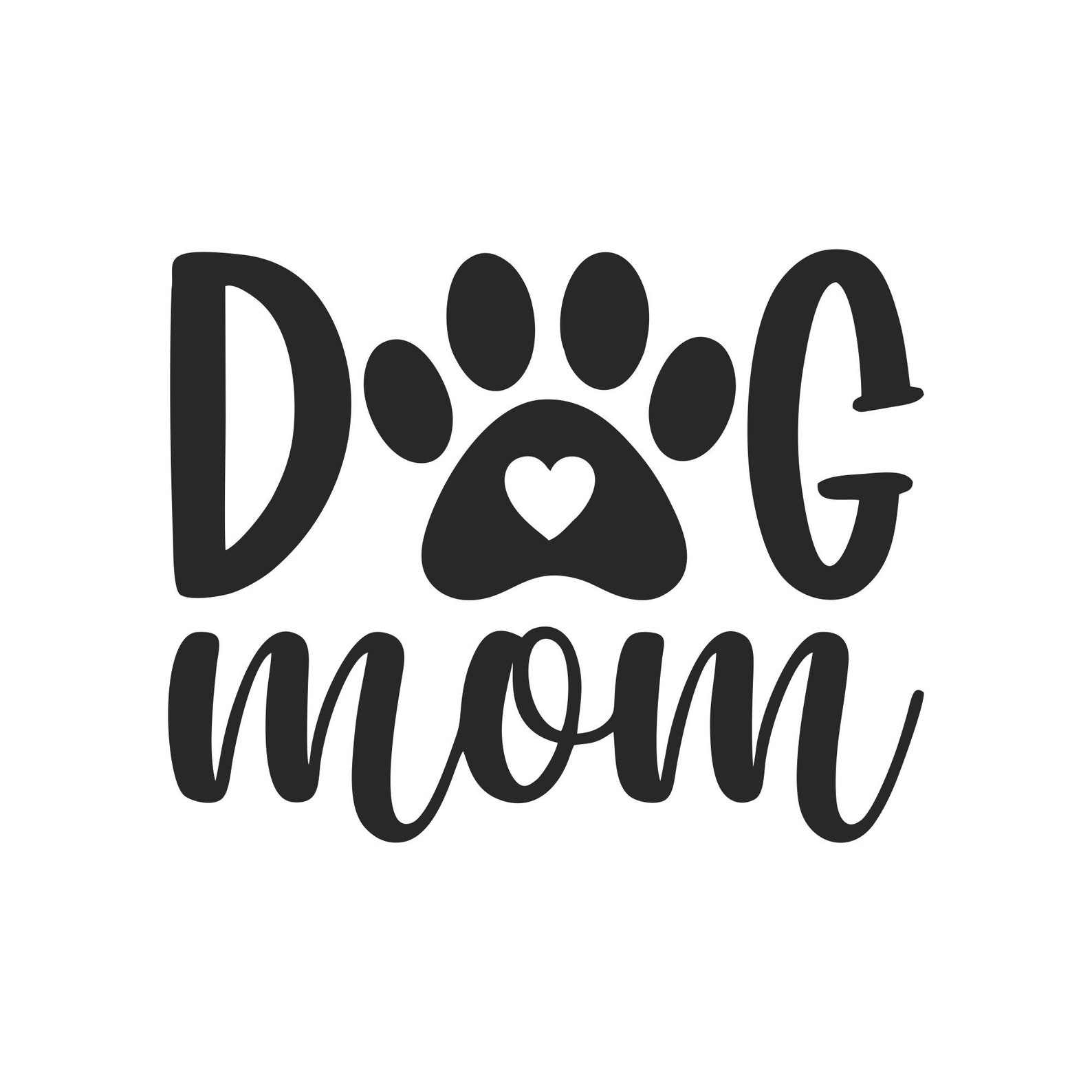 Dog Mom SVG | Etsy