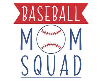 Baseball Mom SVG: Distressed Design, kommerzielle Nutzung (digitaler Download)