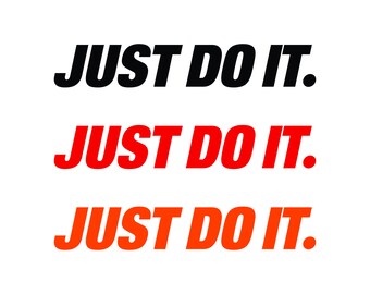 just do it red