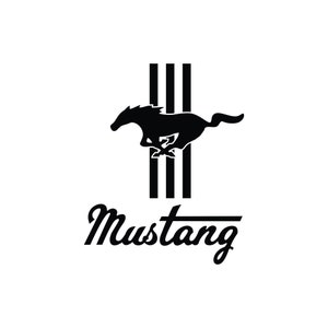 Mustang logo SVG