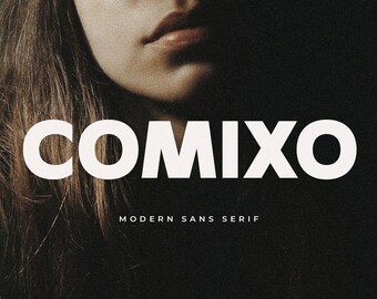 Comixo Modern Sans Serif Font