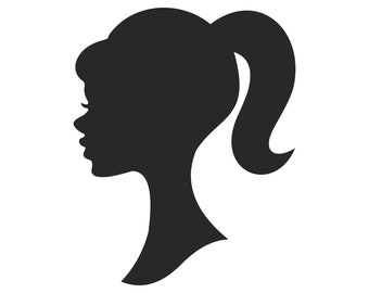 Barbie Silhouette SVG