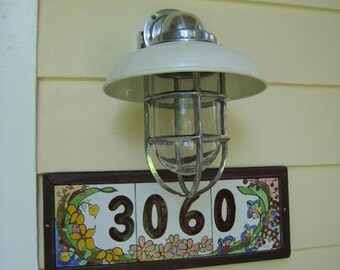 Large Aluminum Bulkhead 90 Degree Nautical Wall mounted Light