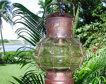 Marine Onion Globe Hanging Nautical Light