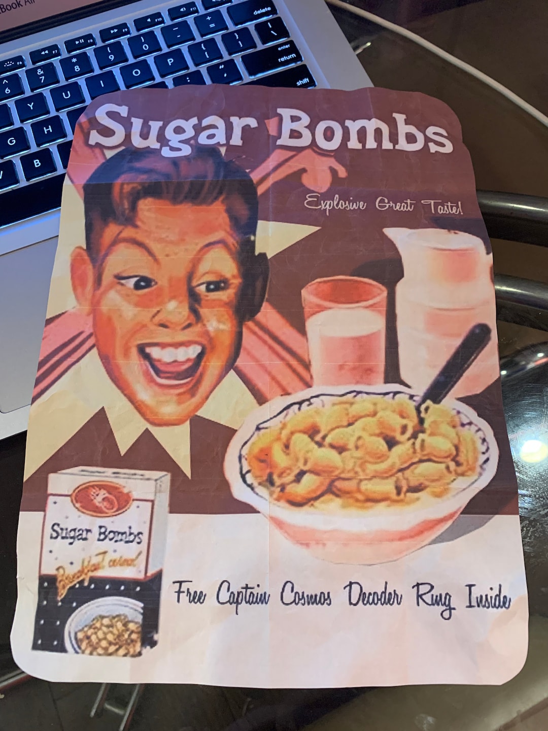 Fallout Scavenged Sugar Bombs Retro Advertisement Etsy