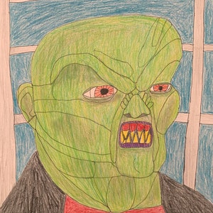 Haunted Mask Print