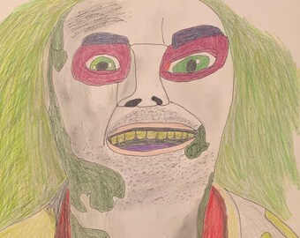 Miss Argentina Art Print Beetlejuice Art Beetlejuice Gift - Etsy