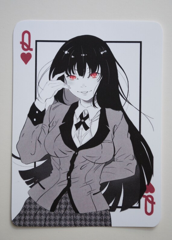 kakegurui stickers yumeko mary kirari waterbottle and etsy hong kong