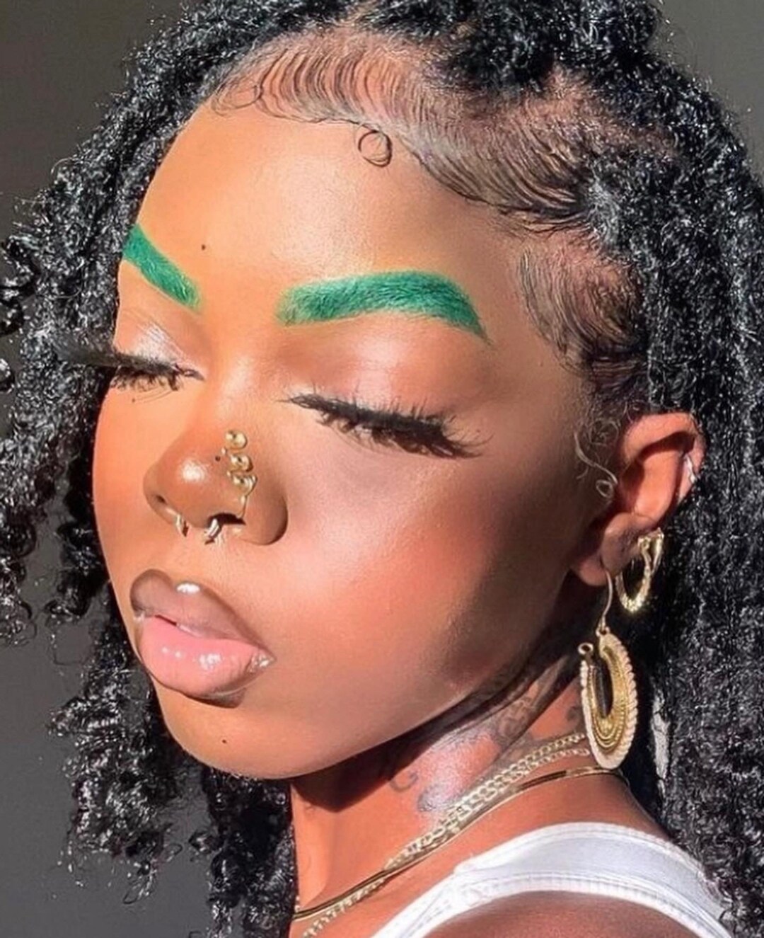 The Love Religion Nose Cuff, Faux Nose Cuff, No Piercing Needed, Nose