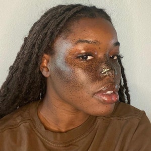 Ankh nose cuff, no piercing required