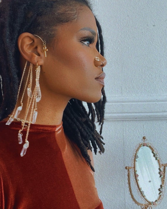 Artificial ear cuffs discount