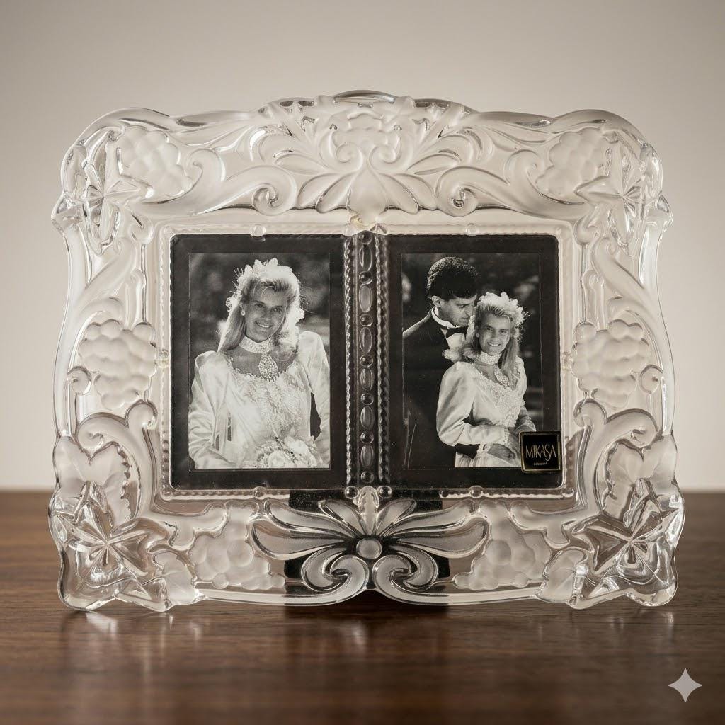 Mikasa Crystal Frame - Etsy