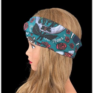 Kentucky Derby Headband Jockey Silk Headband Run for the roses derby accessories cute horse racing  stretch headbands horse headbands roses