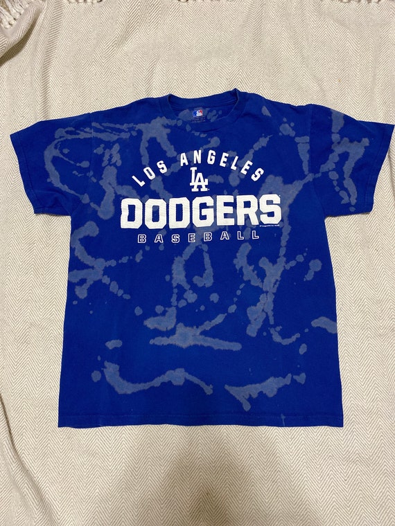 Vintage Los Angeles dodgers baseball tee custom b… - image 1