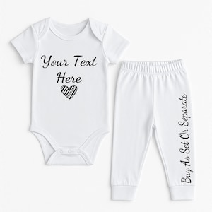 Personalized Baby Bodysuit: Custom Name Newborn Gift