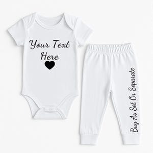 Personalized Baby Bodysuit: Custom Name Newborn Gift