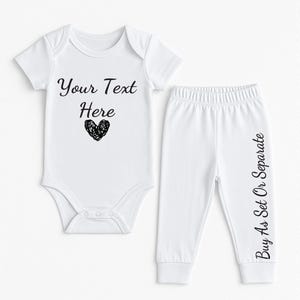 Personalized Baby Bodysuit: Custom Name Newborn Gift