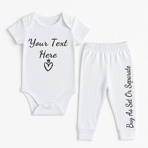 Personalized Baby Bodysuit: Custom Name Newborn Gift