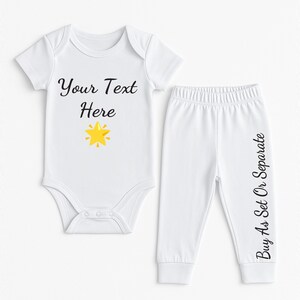 Personalized Baby Bodysuit: Custom Name Newborn Gift