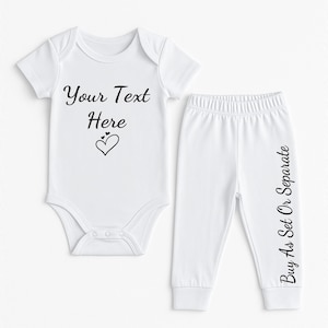Personalized Baby Bodysuit: Custom Name Newborn Gift