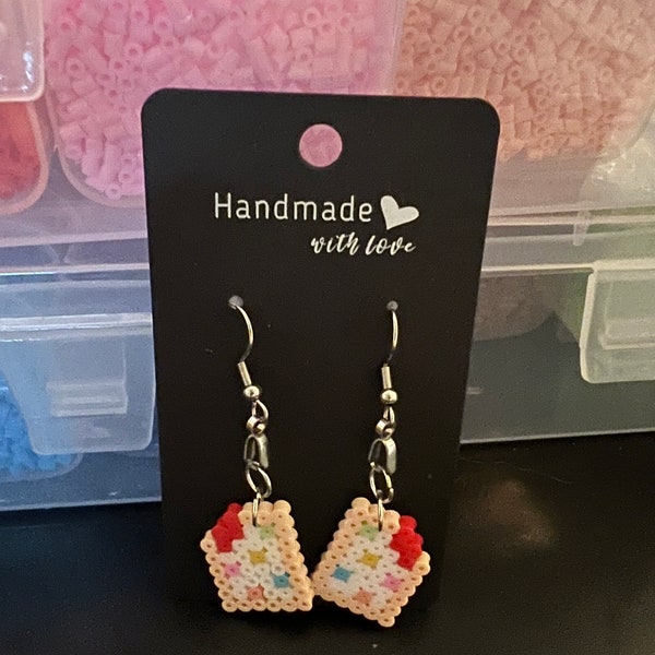 Strawberry Poptart Earrings