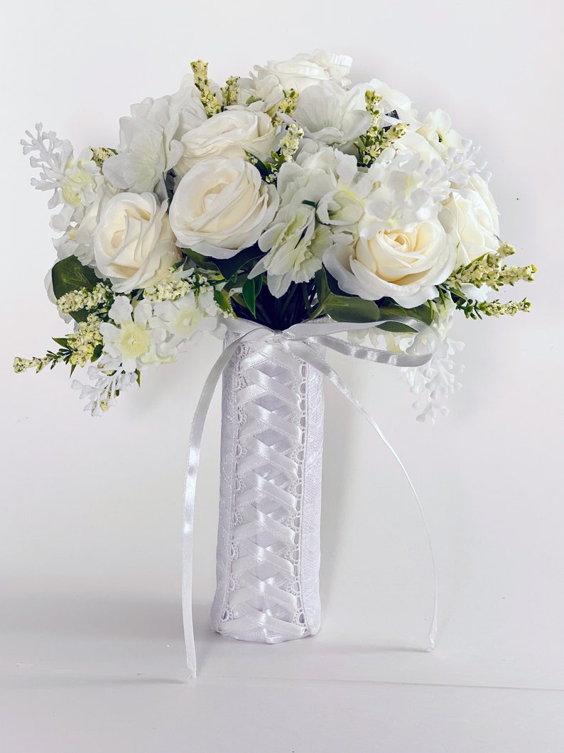 Bridal Bouquet Wrap Lace Bouquet Wrap Etsy