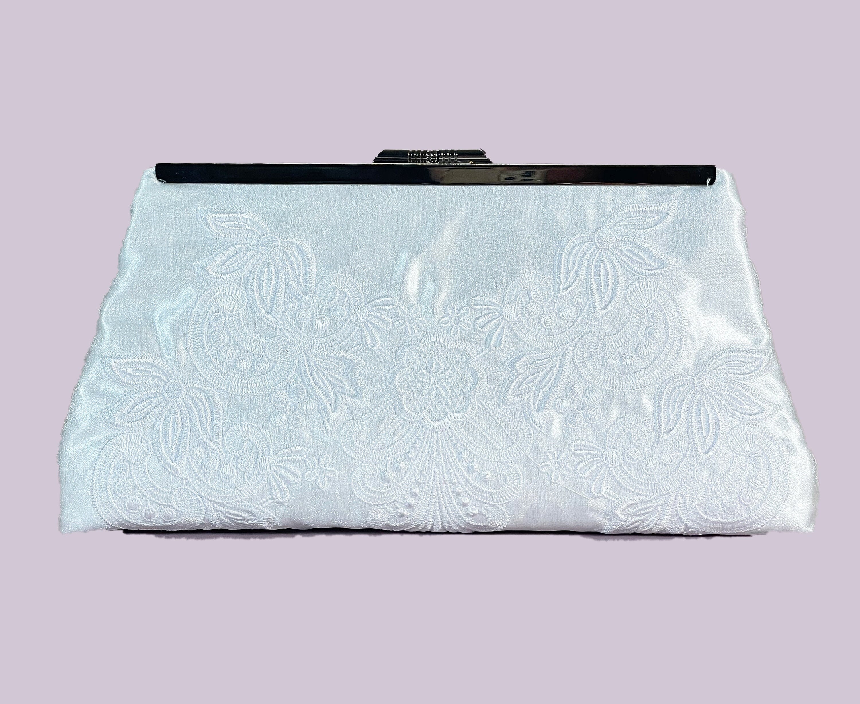 Lace Bridal Clutch White Lace Bridal Clutch Bag Bridal Etsy