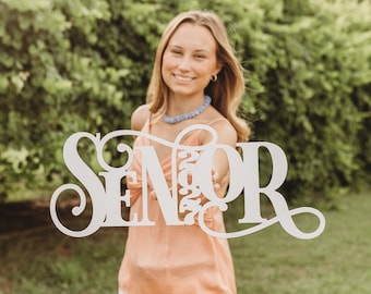Senior sign for pictures, Senior 2027 signage, First day of school sign, Graduation sign, Class of 2027, Senior 2027 sign - BLOCK