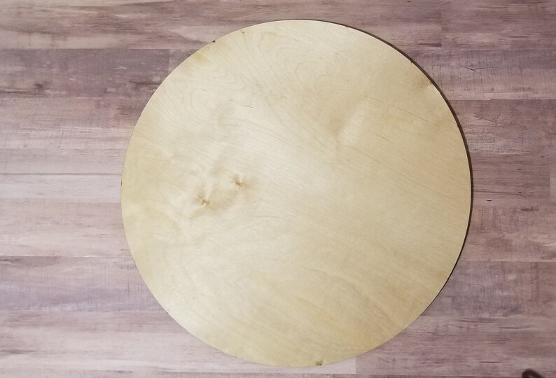 Round wood sign DIY round wood blank for DIY projects. Etsy