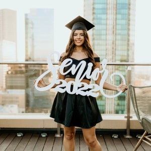 Senior wood prop, Graduation decoration, Class of 2023 wood sign for pictures, Seniors 2023 party decoration, graduation backdrop // S1-24