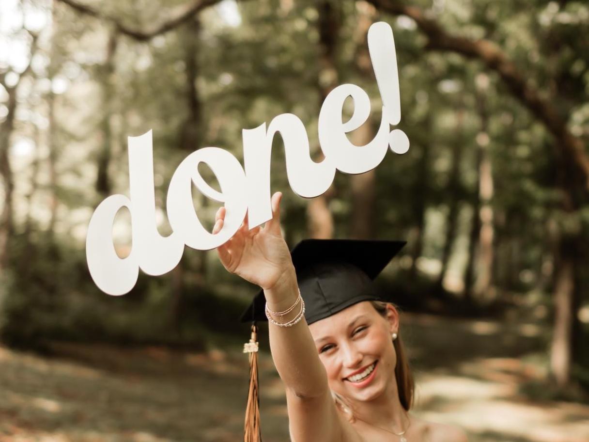 I'm Done Graduation Pictures, Graduation Party Decor, Done Sign for ...