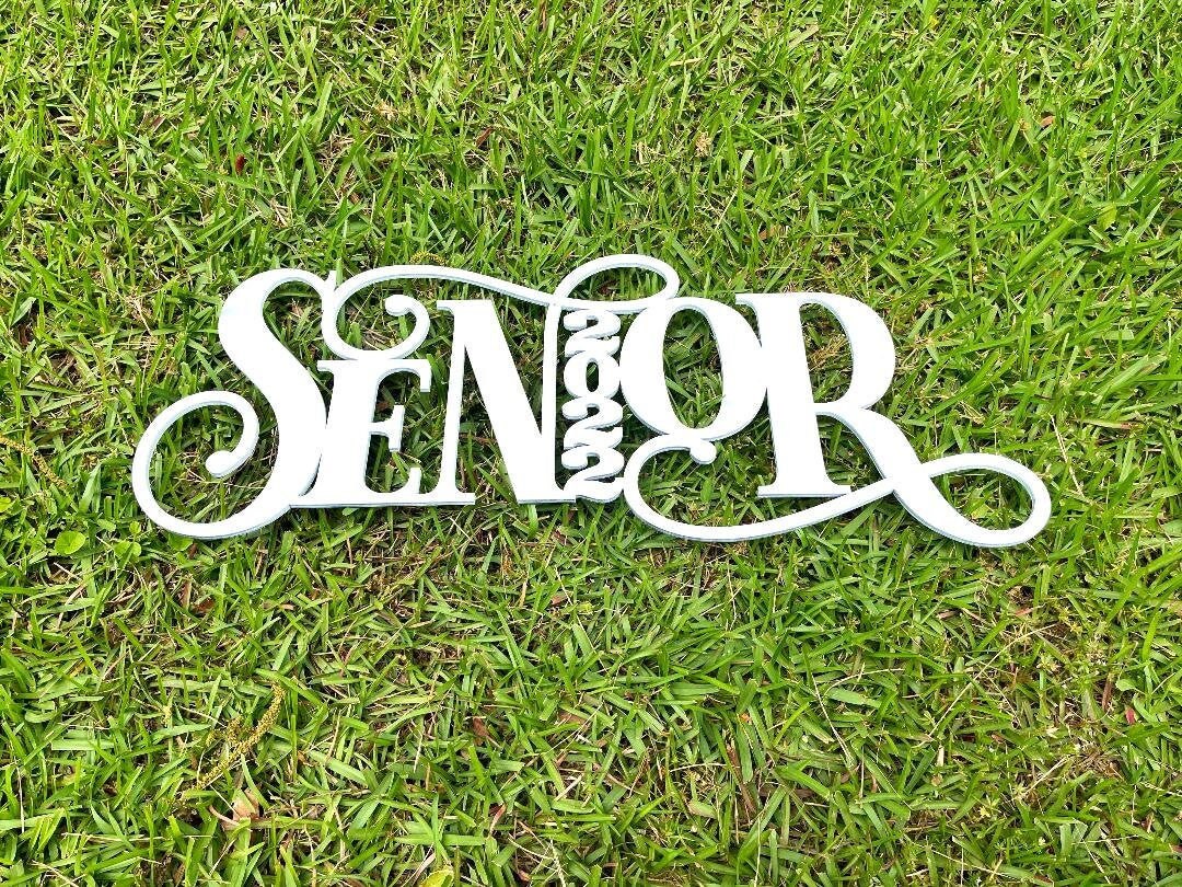 Graduation wood sign, Senior 2022 prop for pictures, graduation party…