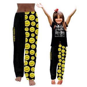  Tebbis Tie Dye Pajamas for Big/Tween Girls - Colorful Smiling  Face and Heart Pattern Long Sleeve PJ Set Kid Size 6: Clothing, Shoes &  Jewelry