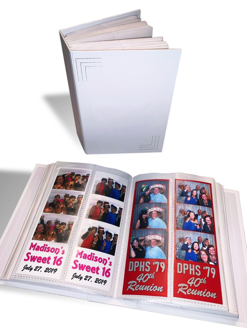 Photo Booth Album for 2x6 Photo Strips Holds 200 Etsy