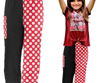 Towel Pants - Polkadot - IN STOCK Fast Shipping - Beach, Swimming, Resortwear, Boys, Girls, Adults