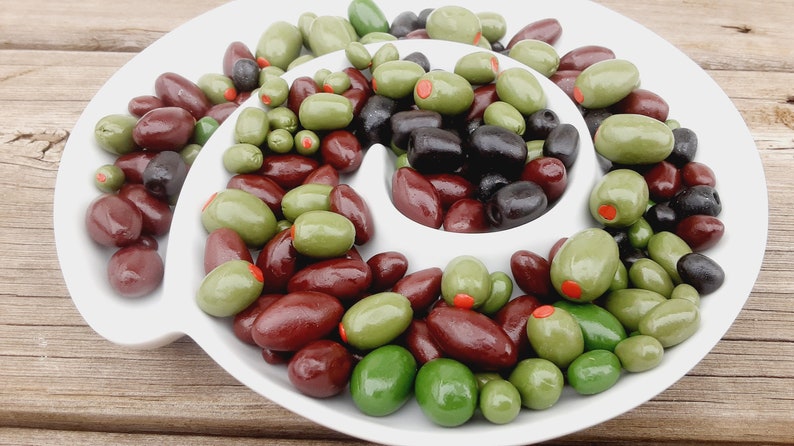 Handmade Miniature Pimento Olives image 3