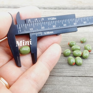 Handmade Miniature Pimento Olives Mini