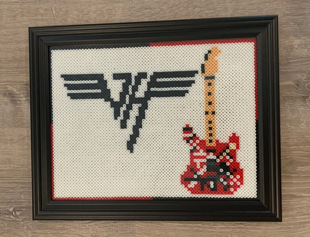 Van Halen Logo and Frankenstrat - Etsy