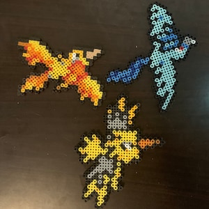 Moltres, Zapdos and Artcuno Figurines