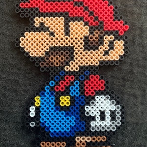 Mario Perler Bead Figurine