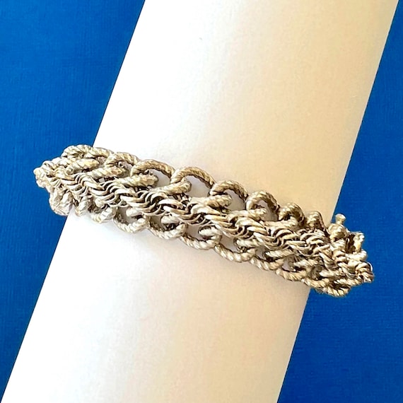 Sterling Silver Link Bracelet - image 1