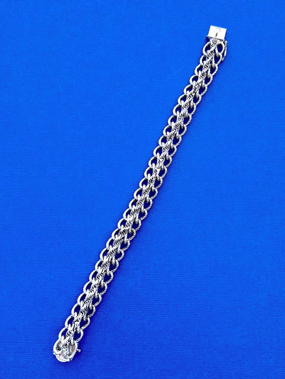 Sterling Silver Link Bracelet - image 2
