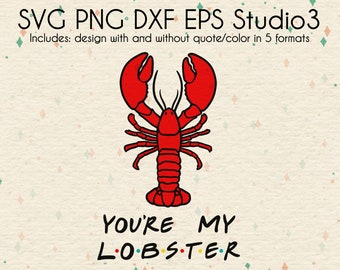 Youre My Lobster Svg Etsy