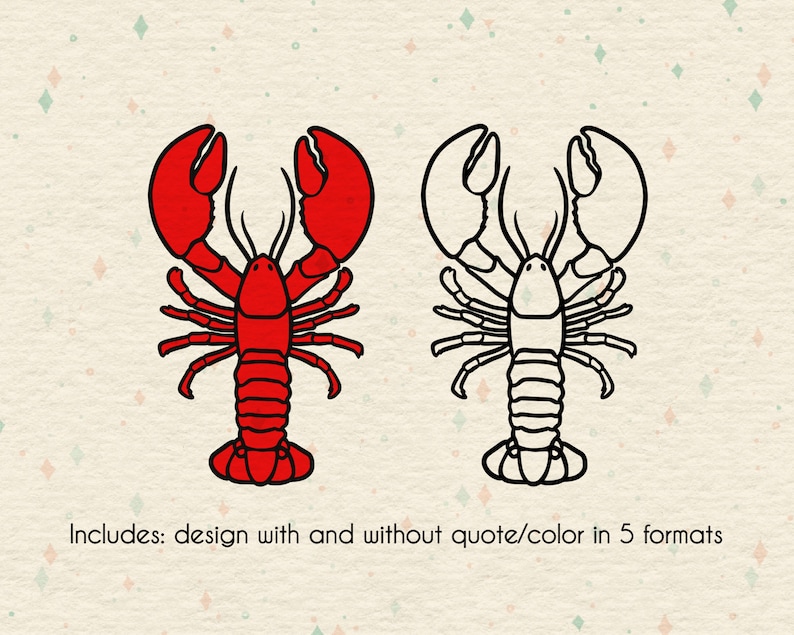 Download Youre My Lobster SVG Files Friends TV Show Design | Etsy