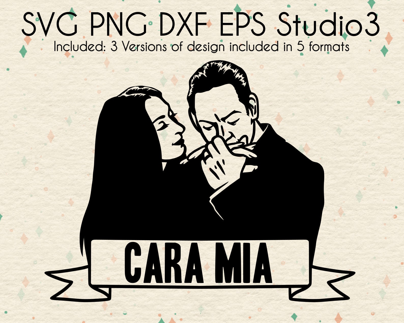 Morticia and gomez svg