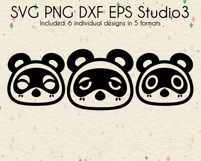 Download Timmy Tommy & Tom Nook Bundle Files Animal Crossing | Etsy
