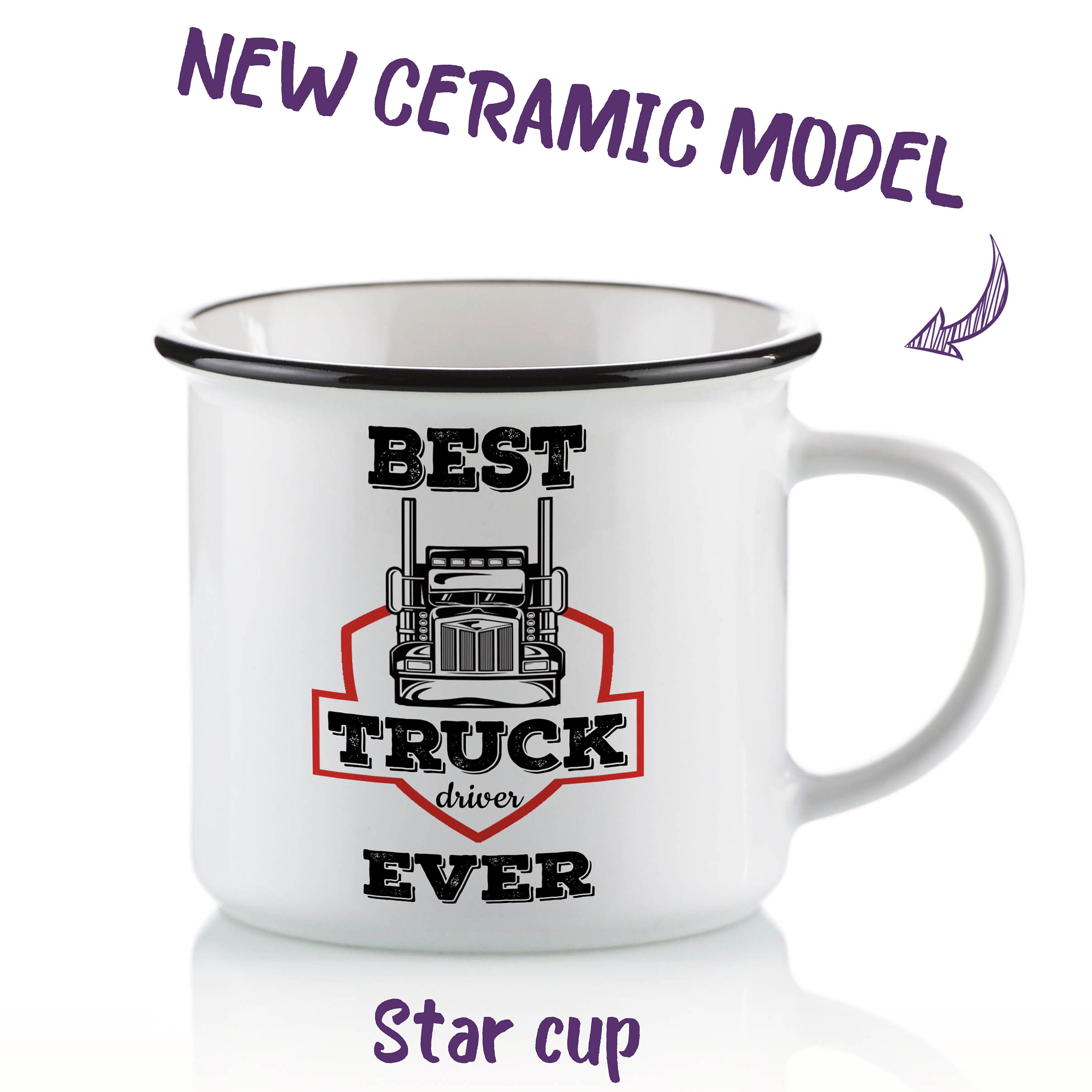 Best Truck Driver Ever Mug Truck Driver Gift Driver Gifts Truck Driver