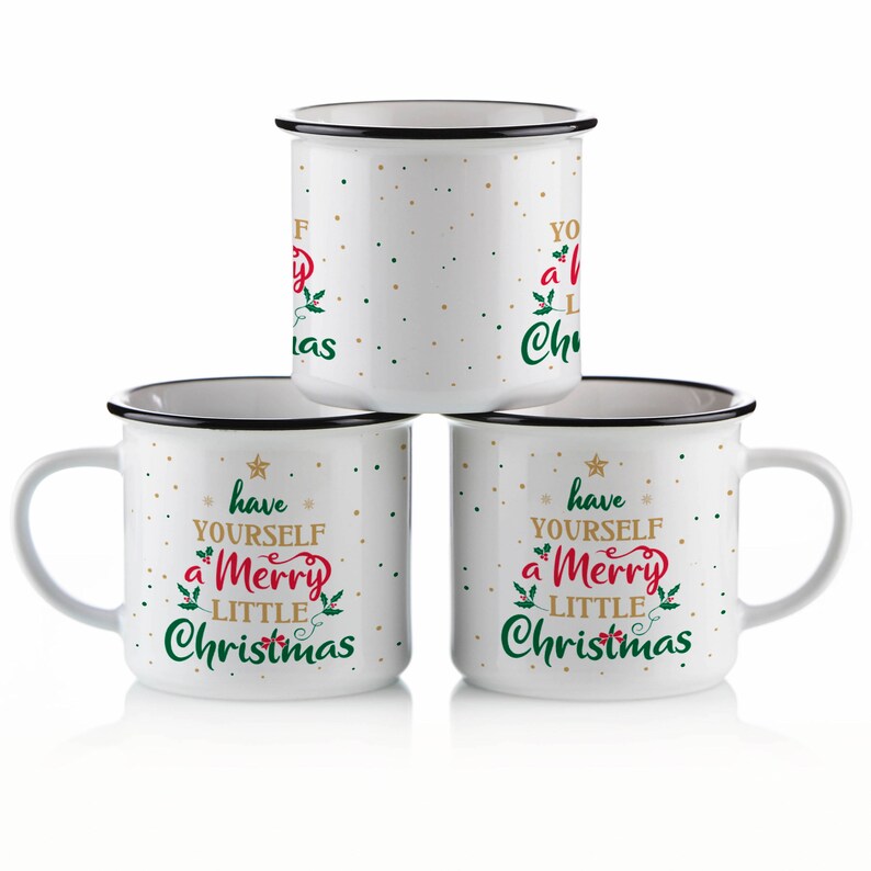 A Merry Little Christmas Mug Christmas Holiday Mug Holiday - Etsy