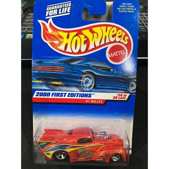 41 Willys WILD WILLY Hot Wheels 2000 First Editions #14/36 NEW 1